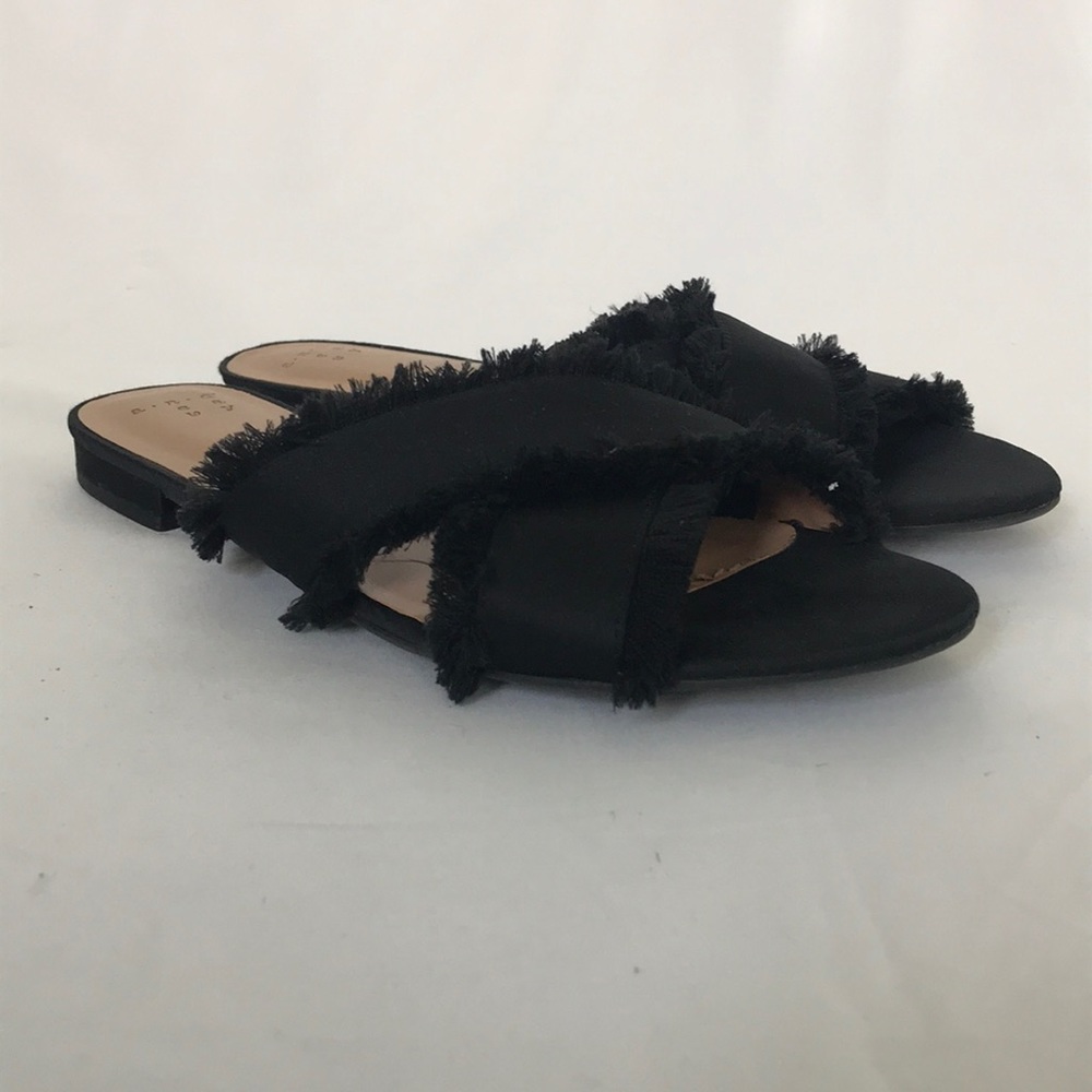Black Slippers.